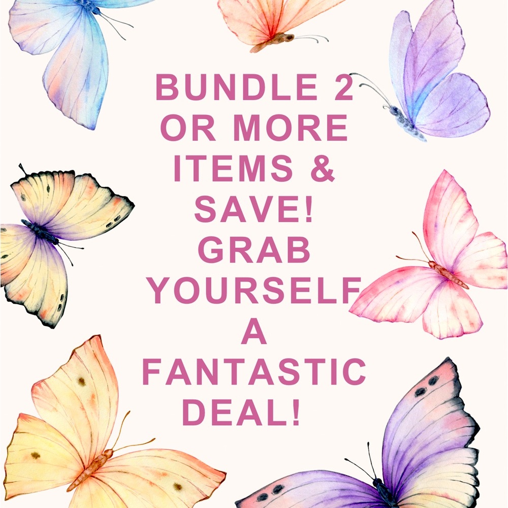 🦋🦋Save by bundling 2 or more items!🦋🦋